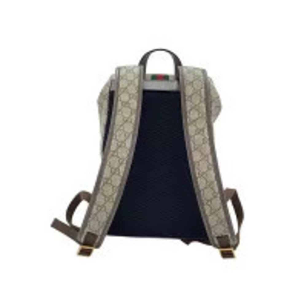 Gucci GG Supreme Ophidia Backpack Daypack Beige Cream